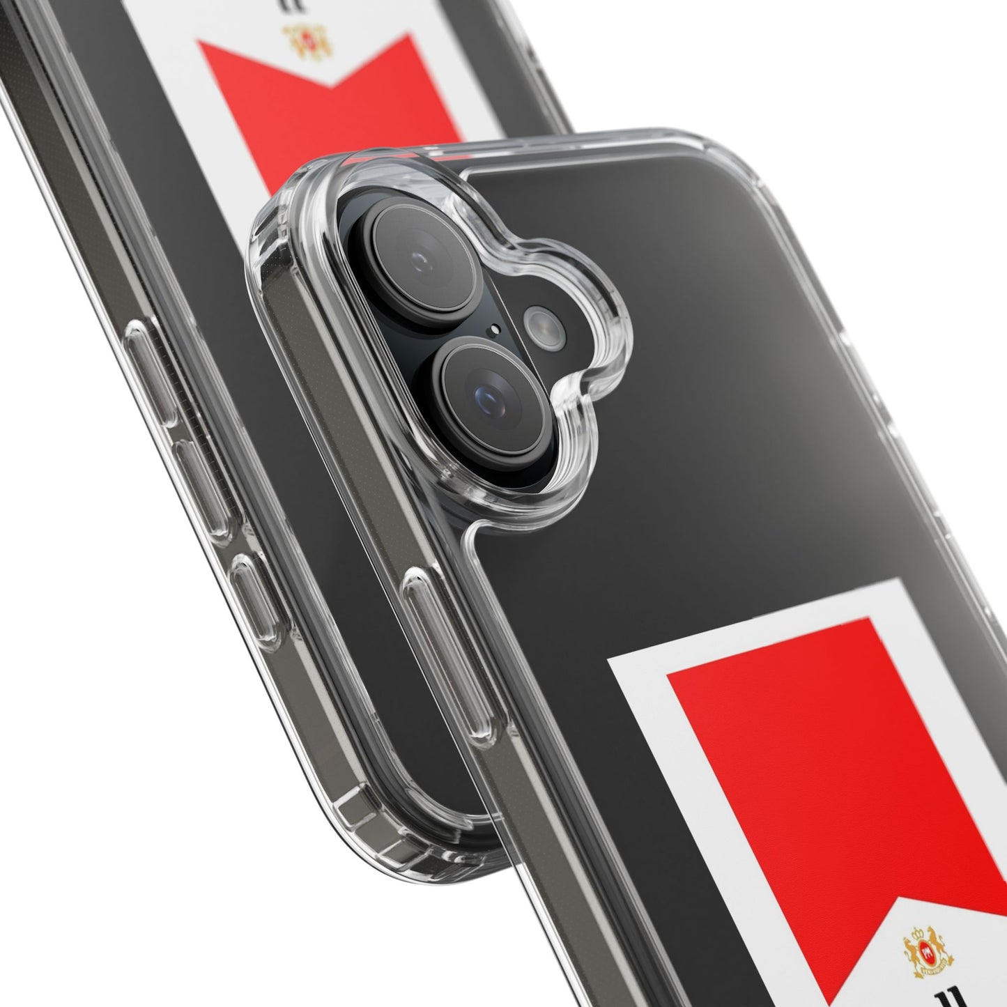 Marlboro Racing Clear Phone Case