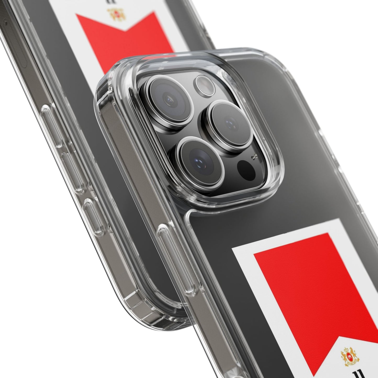 Marlboro Racing Clear Phone Case