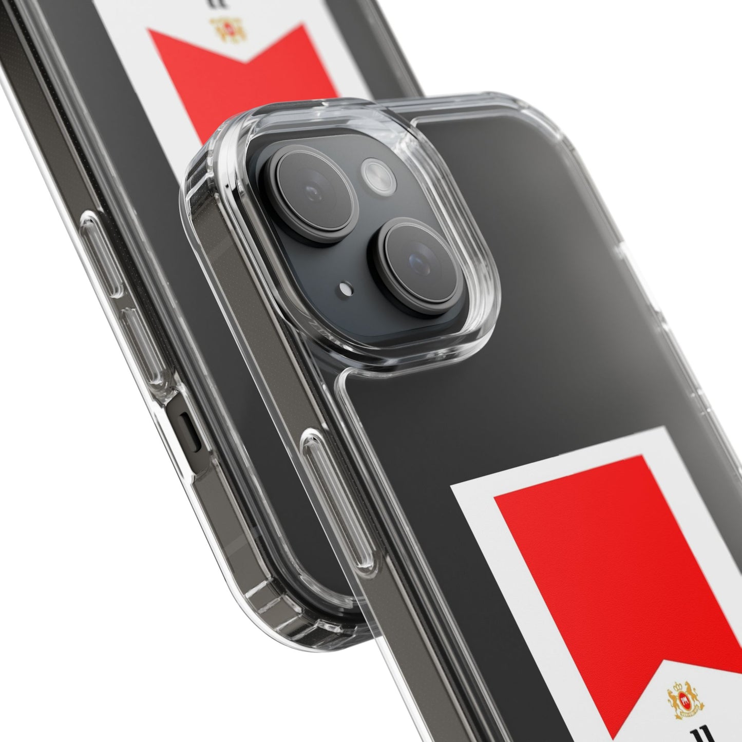 Marlboro Racing Clear Phone Case