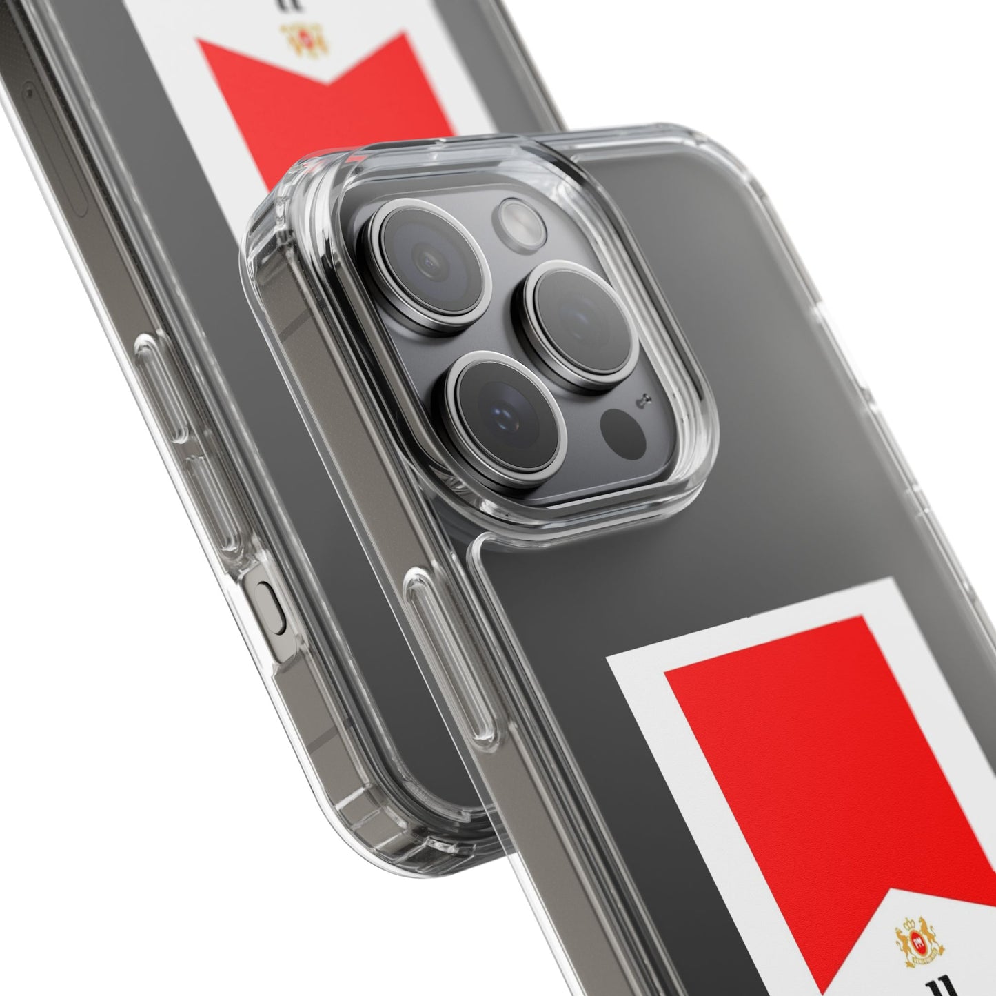 Marlboro Racing Clear Phone Case