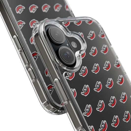 Clear Phone Case - Carlos Sainz F1 Chili Design with Number 55