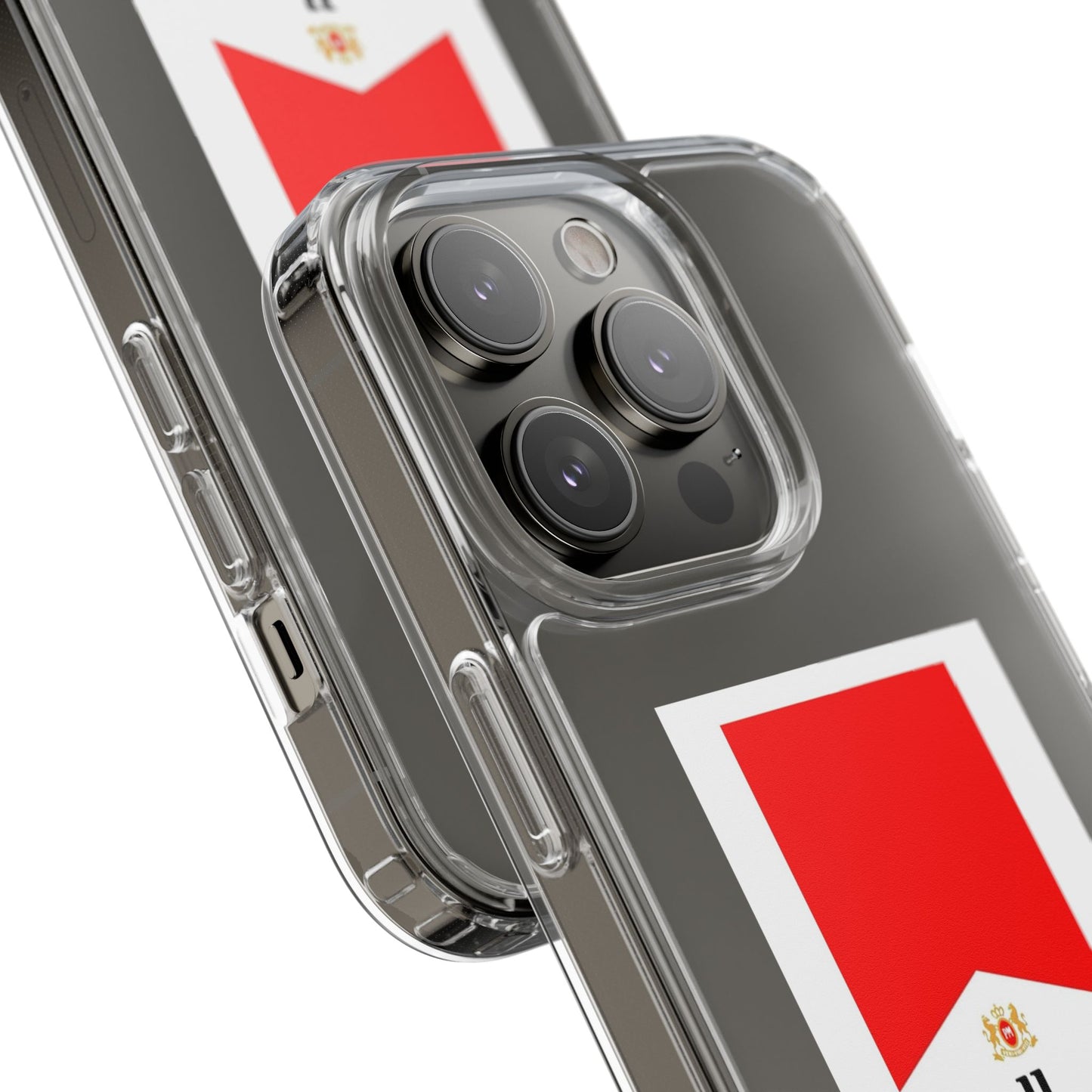 Marlboro Racing Clear Phone Case