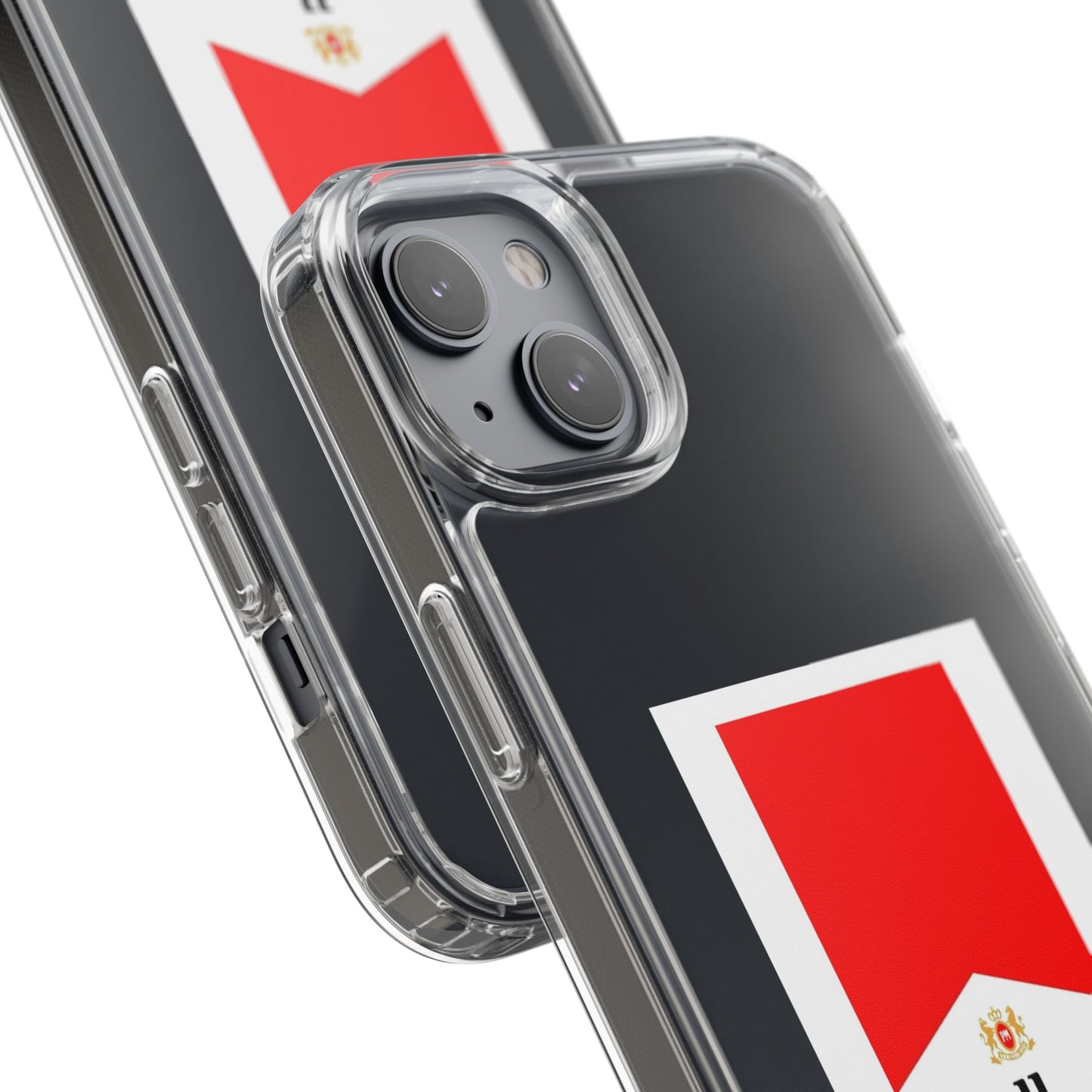 Marlboro Racing Clear Phone Case