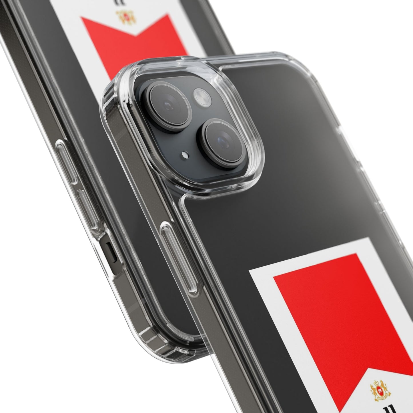 Marlboro Racing Clear Phone Case