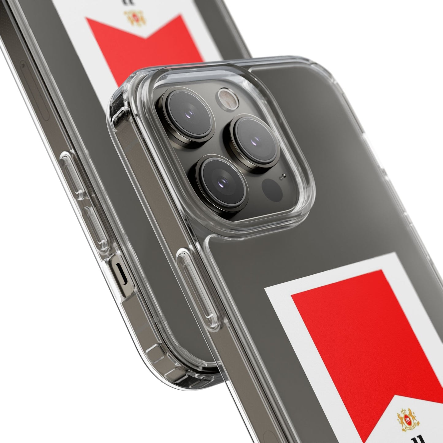 Marlboro Racing Clear Phone Case