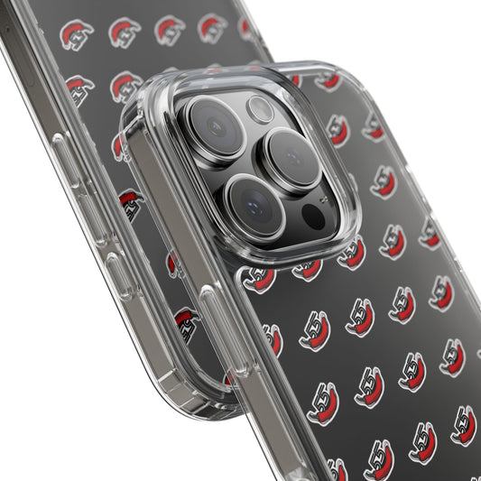 Clear Phone Case - Carlos Sainz F1 Chili Design with Number 55