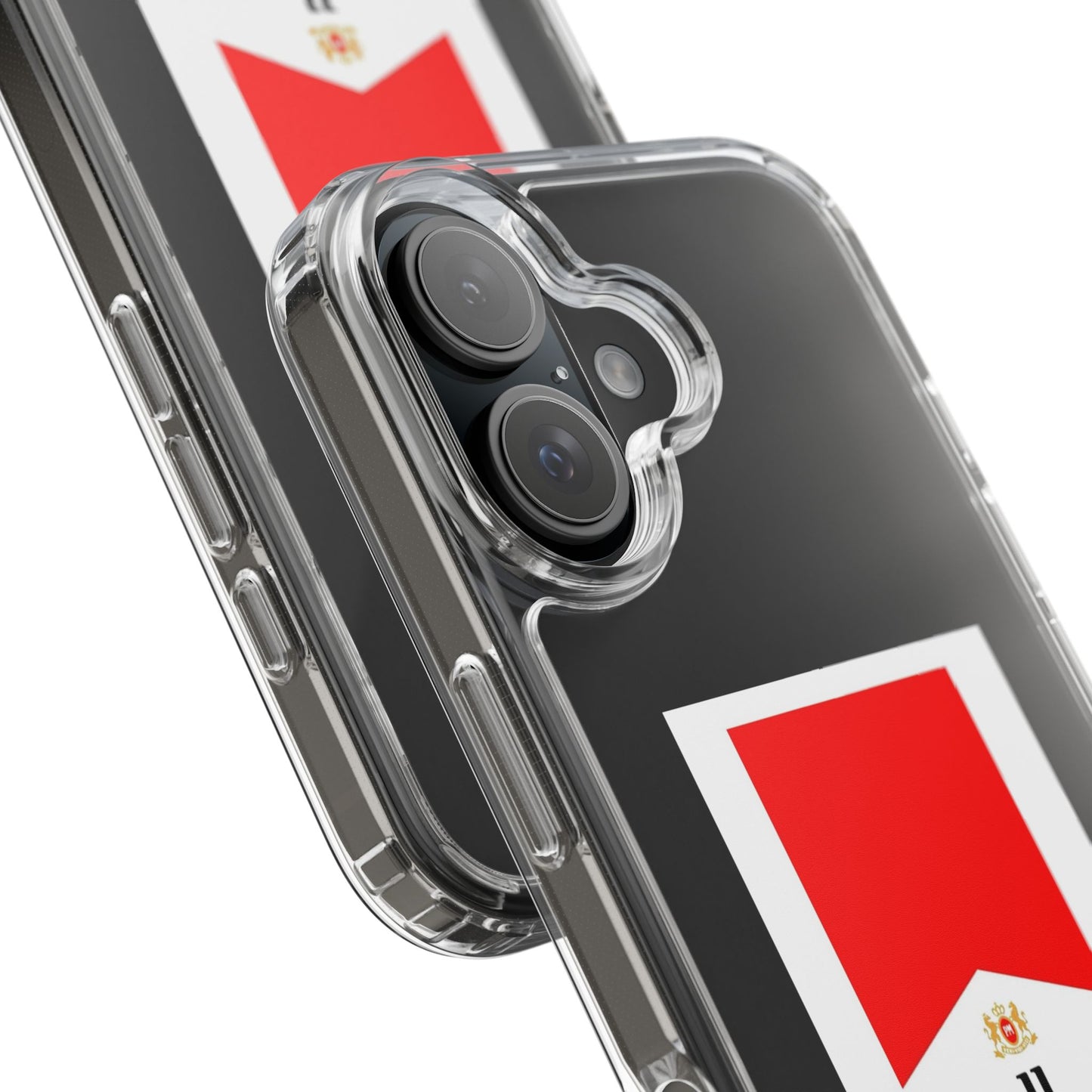 Marlboro Racing Clear Phone Case